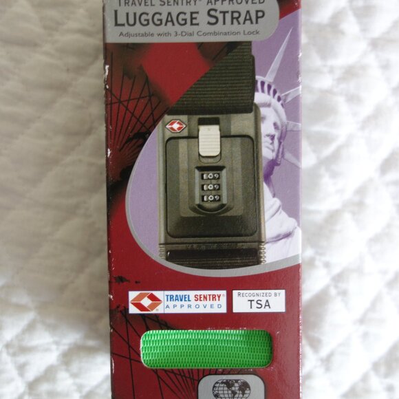 Lot of two NIB TRAVEL SENTRY Luggage Straps – Model  2ST-G - Picture 2 of 6